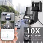 Cámara de Seguridad PTZ Inteligente 8MP – Doble Lente, Seguimiento por IA y Zoom 10X
