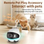 Cámara Inteligente para Mascotas – Monitoreo Remoto con WiFi, Ideal para Niños, Adultos Mayores y Dueños de Mascotas