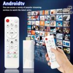 TV Stick Android 14.0 4K con WiFi 6, Bluetooth 5.4 y Control por Voz – Ideal para Netflix, YouTube, Juegos y Más